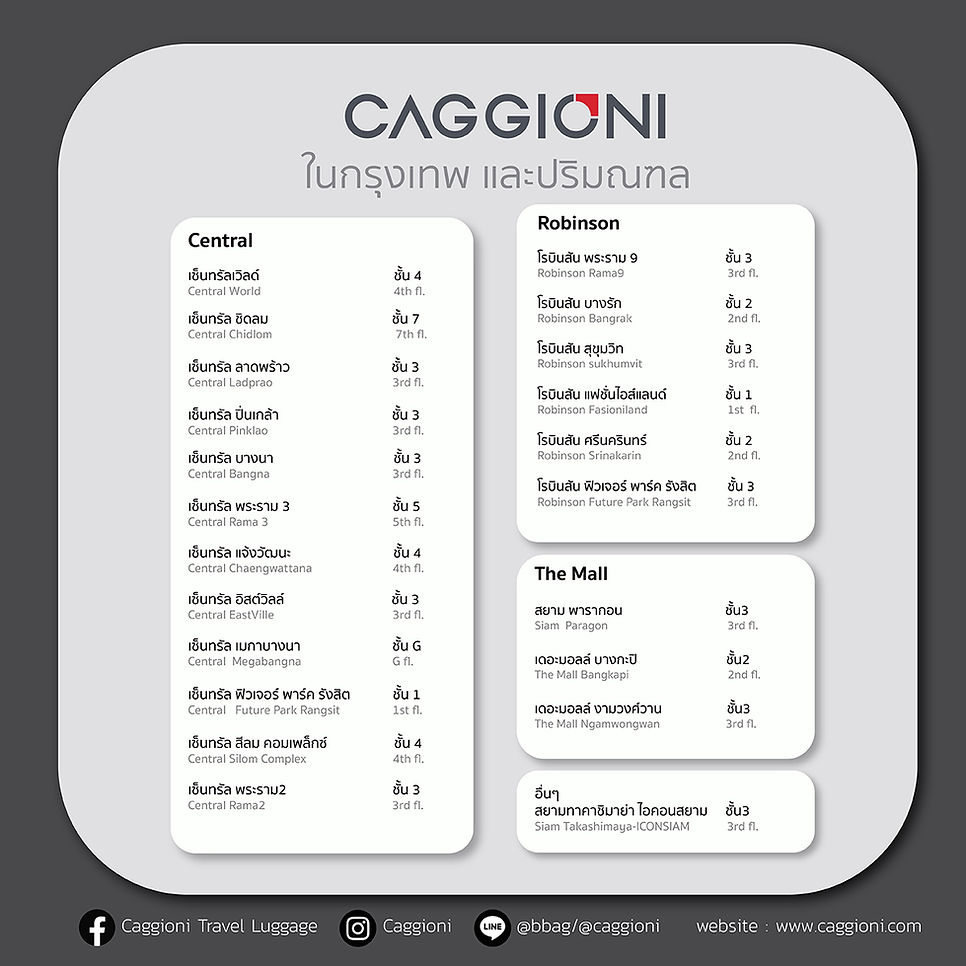 Caggioni Bangkok