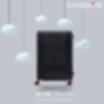 caggioni luggage กระเป๋าเดินทาง รุ่น Maco กระเป๋าเดินทางขนาด 20 นิ้ว กระเป๋าถือขึ้นเครื่อง กระเป๋าคลิปล็อค เฟรมล็อค กันน้ำ