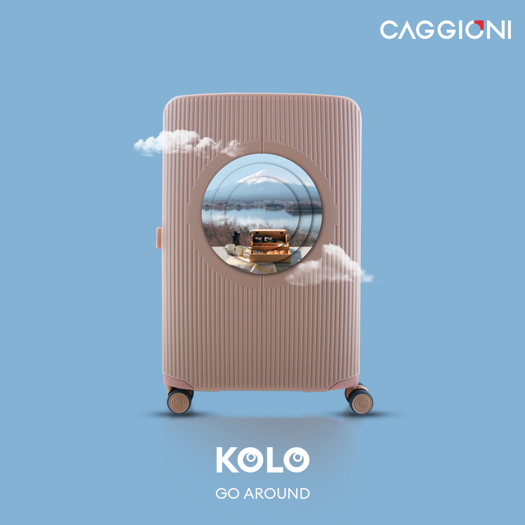 caggioni luggage กระเป๋าเดินทาง รุ่น kolo กระเป๋าเดินทางขนาด 20 นิ้ว กระเป๋าถือขึ้นเครื่อง  กระเป๋าเดินทาง ยี่ห้อไหนดี