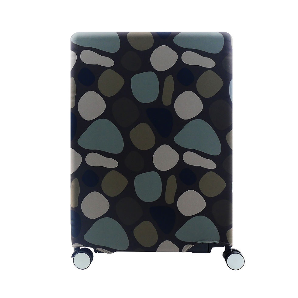 Thumbnail: Cover luggage ผ้าคลุมสำหรับกระเป๋าเดินทางขนาด 18"-20" นิ้ว ( SIZE  S )