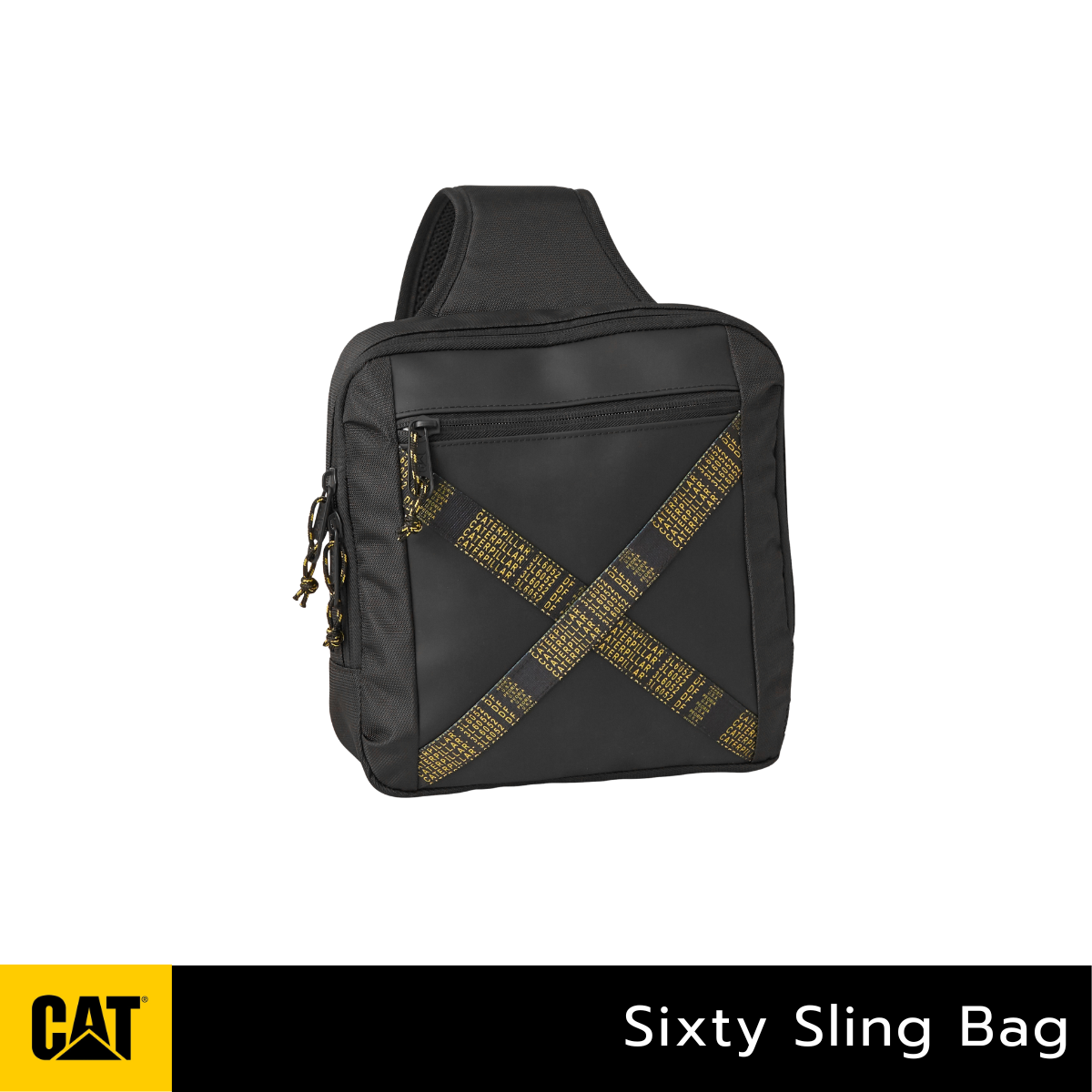 Caterpillar กระเป๋าสะพายขวาง รุ่น Sixty Sling Bag (83164) วัสดุ PU กันน้ำ