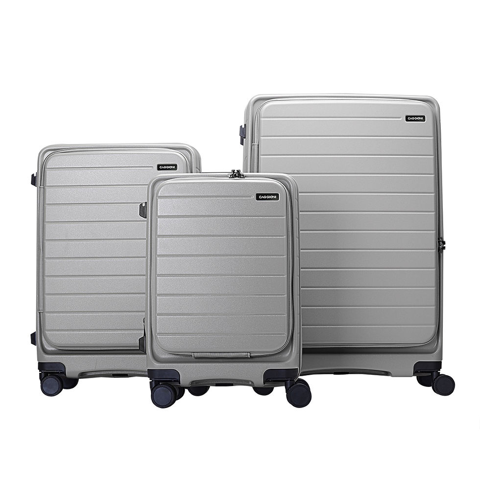 Thumbnail: caggioni luggage กระเป๋าเดินทาง รุ่น espace กระเป่าเดินทางขนาด 28 นิ้ว กระเป๋าเปิดหน้า กระเป๋าแข็ง TSA LOCK