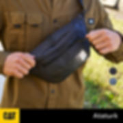 กระเป๋าคาดอก/คาดเอว Caterpillar Atatürk ความจุ 2.5 ลิตร 3 ช่องใส่ของ ช่องตาข่าย