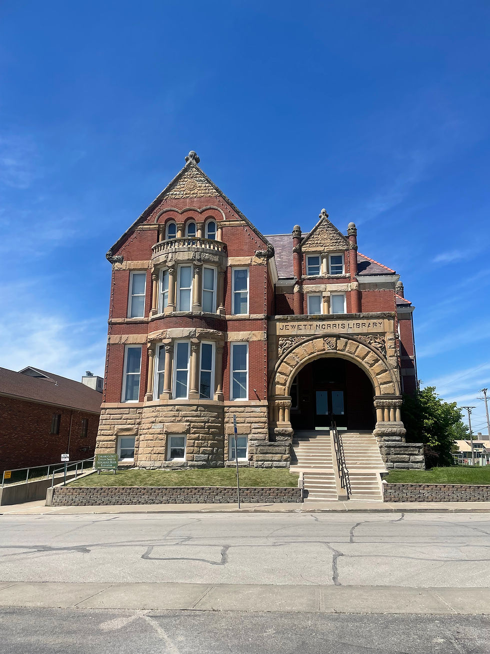 Jewett Norris Library in Trenton, Missouri Photo: Violet Wisdom