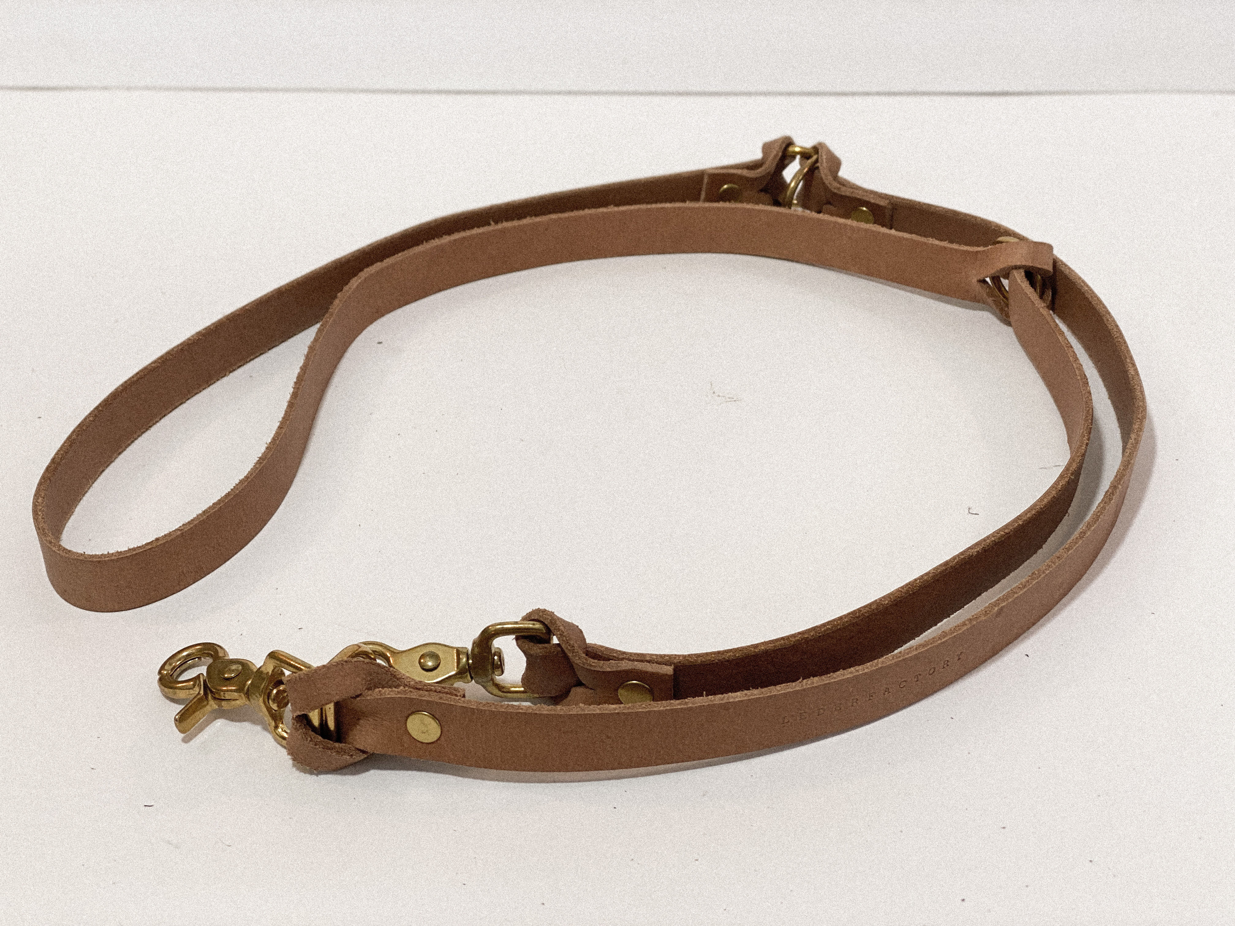 Verstellbare Führleine natur