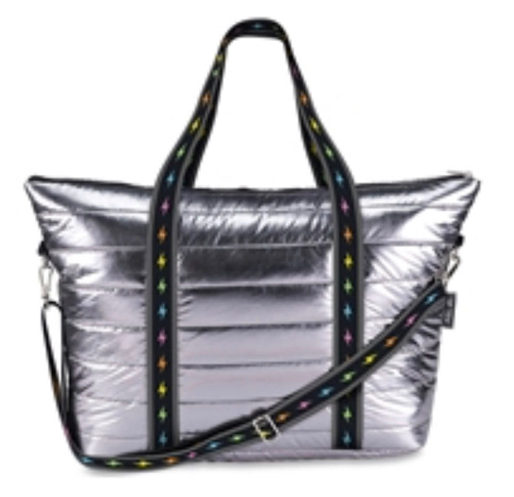 Gunmetal with Bolts Straps