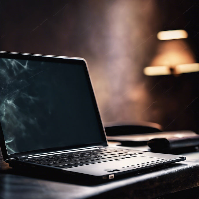 laptop on table with a dark background.jpg