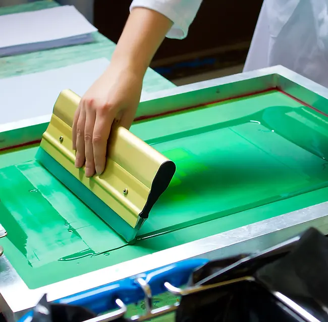 green screen printing design