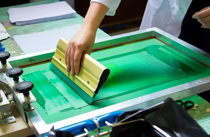 green screen printing design