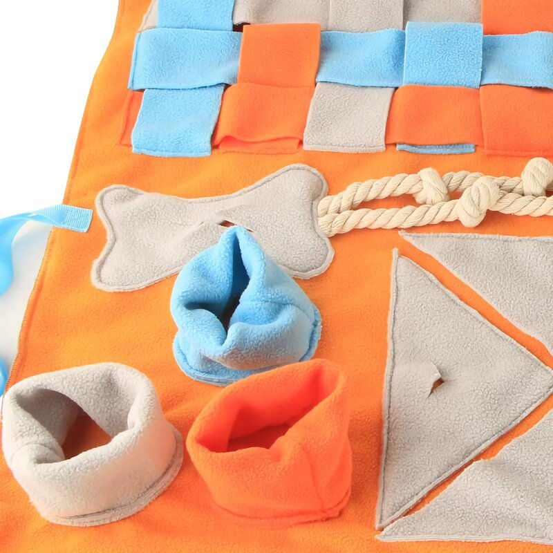 Thumbnail: PawfectPals Interactive Snuffle Mat for Dogs Reduce Stress and Anxiety