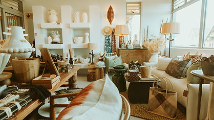 Wide-angle view of Atelier Fifty6 shop interior showcasing curated homeware and decor pieces