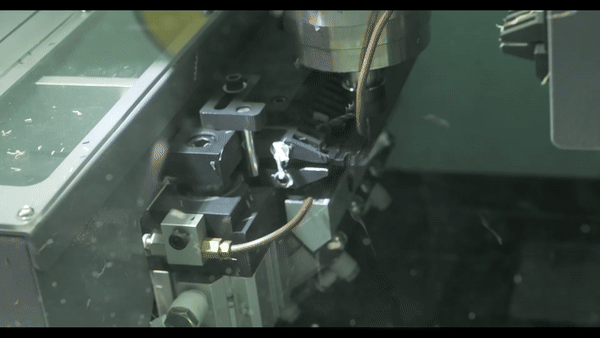 acetate temples production cnc machine