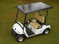 Solar panels can be set up to charge many electric devices. 