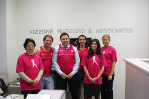 Vizzone Ruggero & Associates Support Team Shifty and The National Breast Cancer Foundation