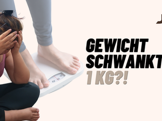 abnehmen gewichtsschwankungen zyklus whoosh effekt 1 Kg