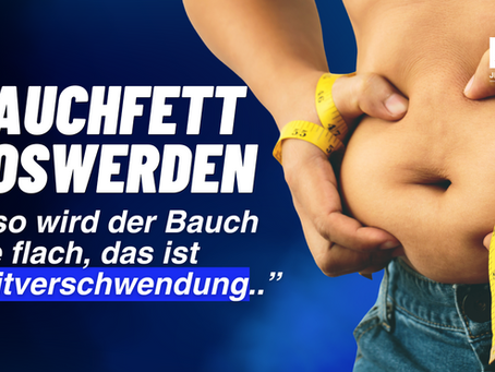 Wie nehme ich am Bauch ab? Bauchfett verlieren