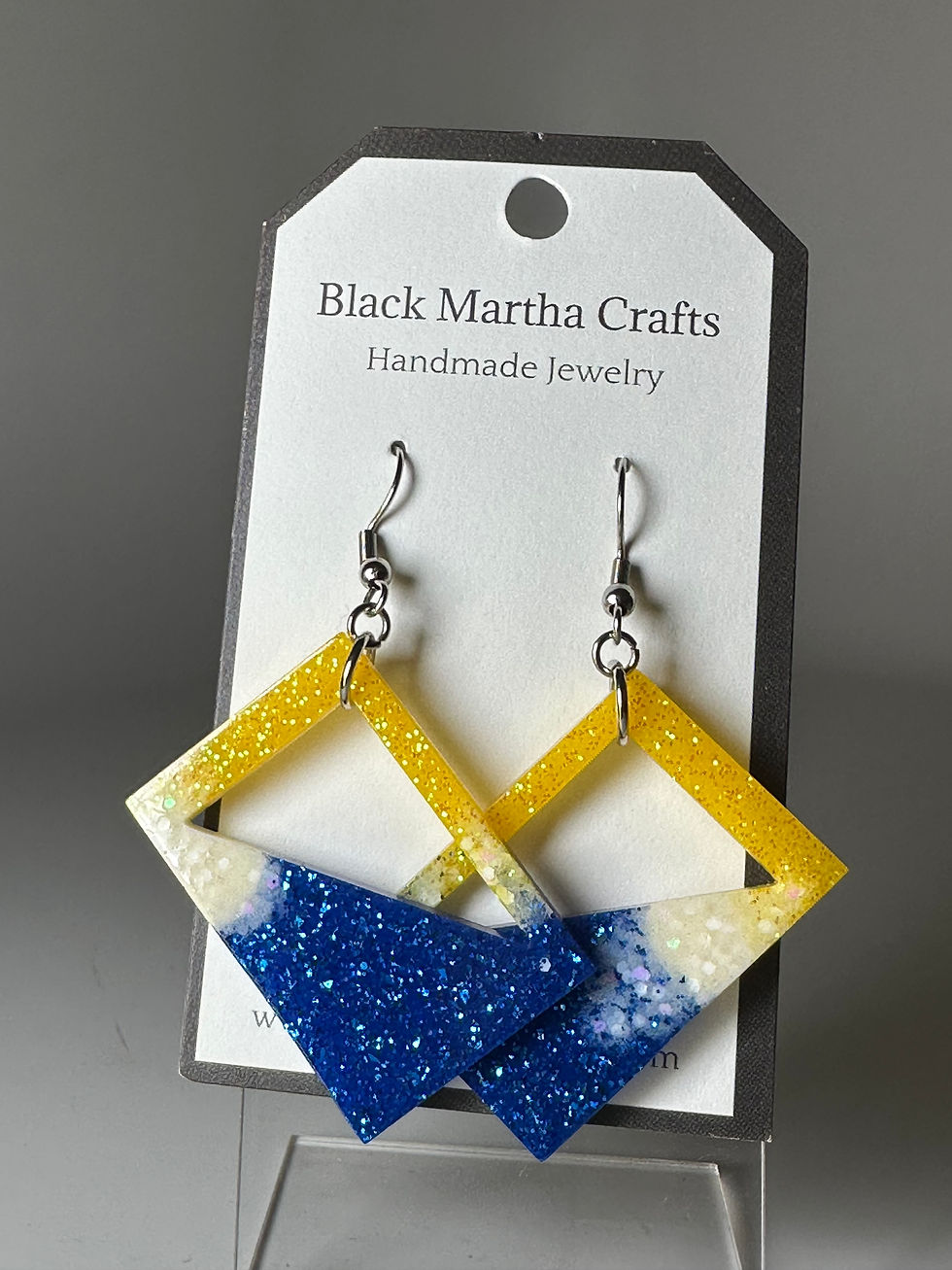 Thumbnail: SGR Inspired Resin Earrings
