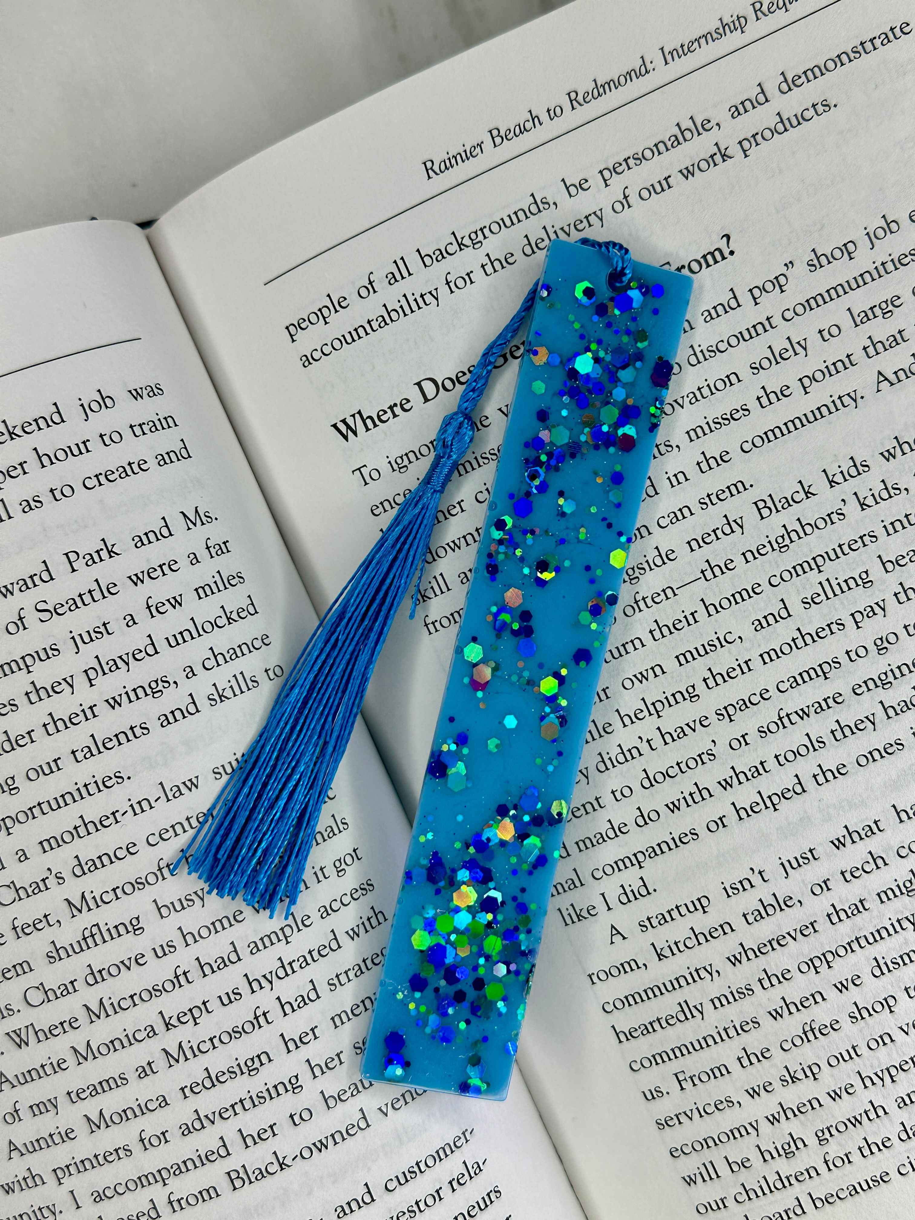 Blue Magic Bookmark