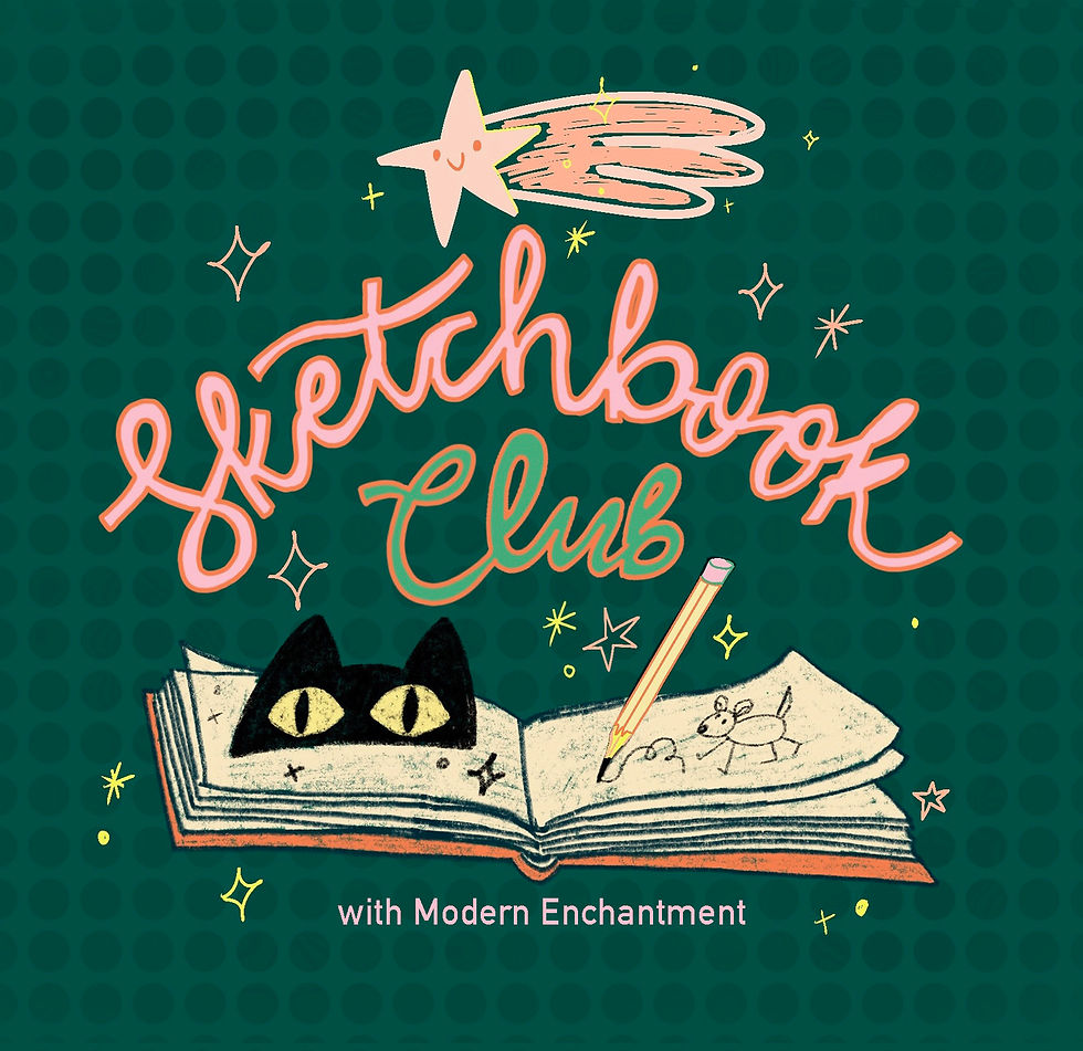 Sketchbook Club December! (with Modern Enchantment)