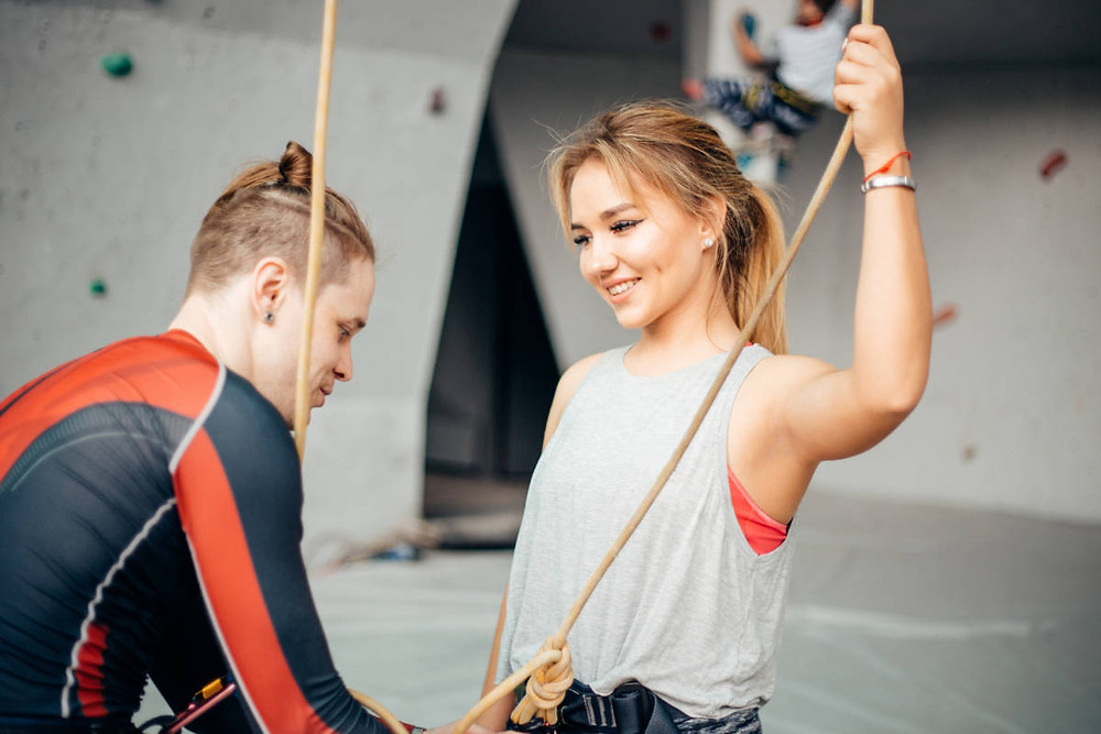 bouldering date