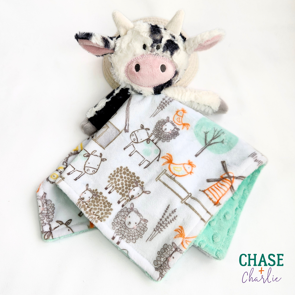 Thumbnail: Premium ITH Pattern: Lovey Blanket Cow