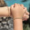 Miniaturbild: Mami & Kind-Set "Malu" - Echtstein-Armband aus Amazonit