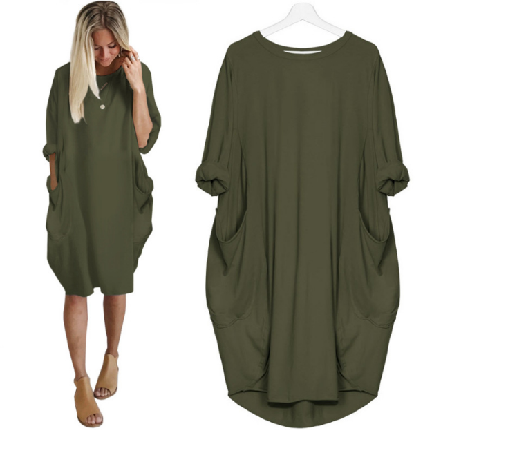 Thumbnail: Loose Oversized Women's Dress