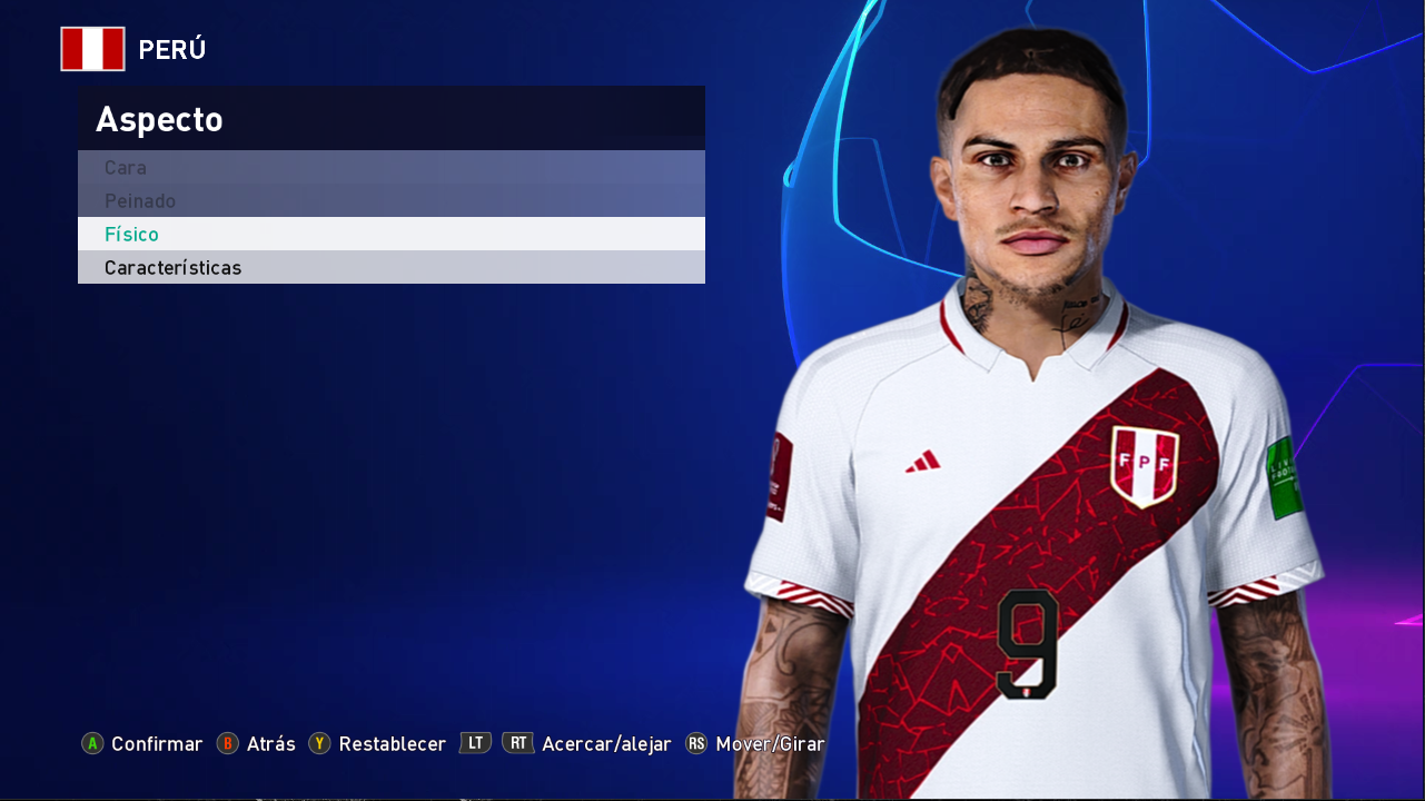 Paolo Guerrero Premium Versión Modo Guerrero