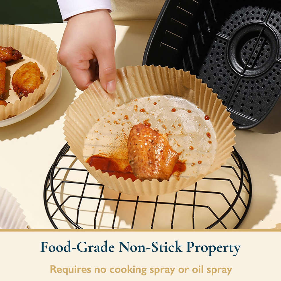 Thumbnail: Round Air Fryer Liners for 2-8 Quart Air Fryers