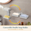 Thumbnail: Suction Cup Corner Shower Caddy – No-Drill, No-Adhesive