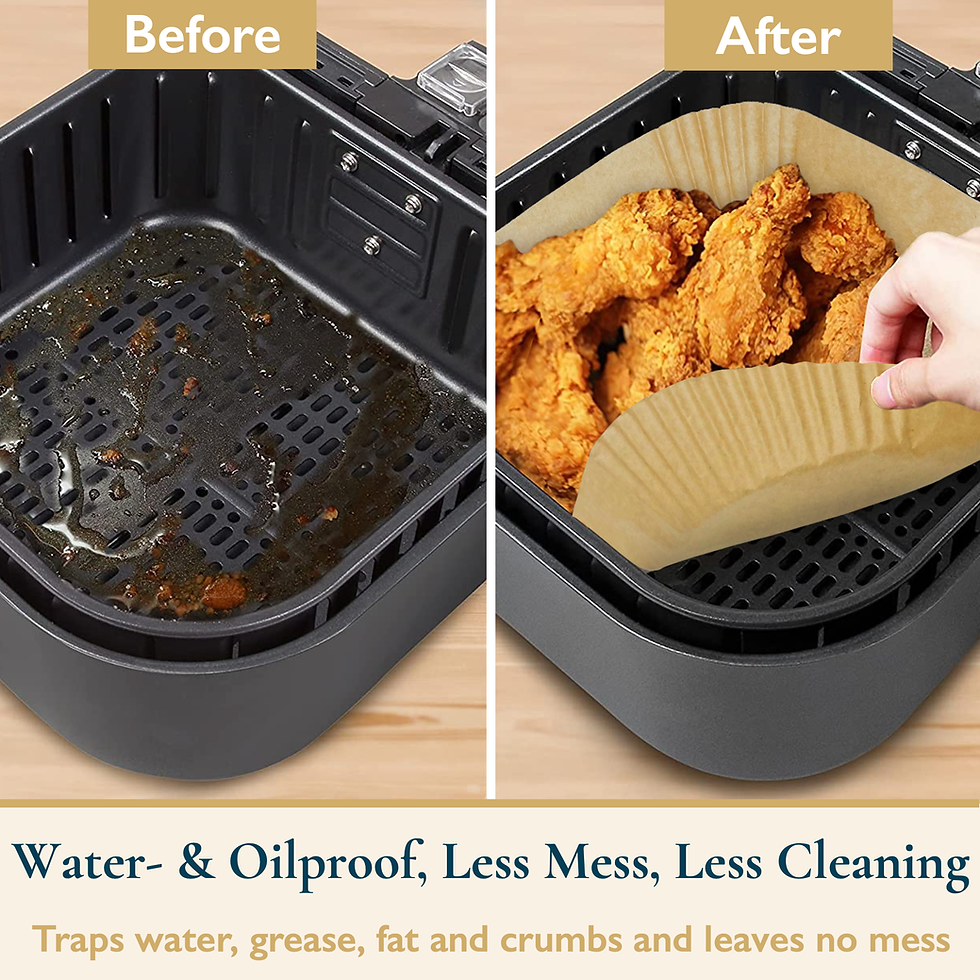 Thumbnail: Round Air Fryer Liners for 2-8 Quart Air Fryers