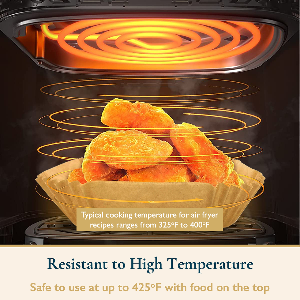 Thumbnail: Round Air Fryer Liners for 2-8 Quart Air Fryers