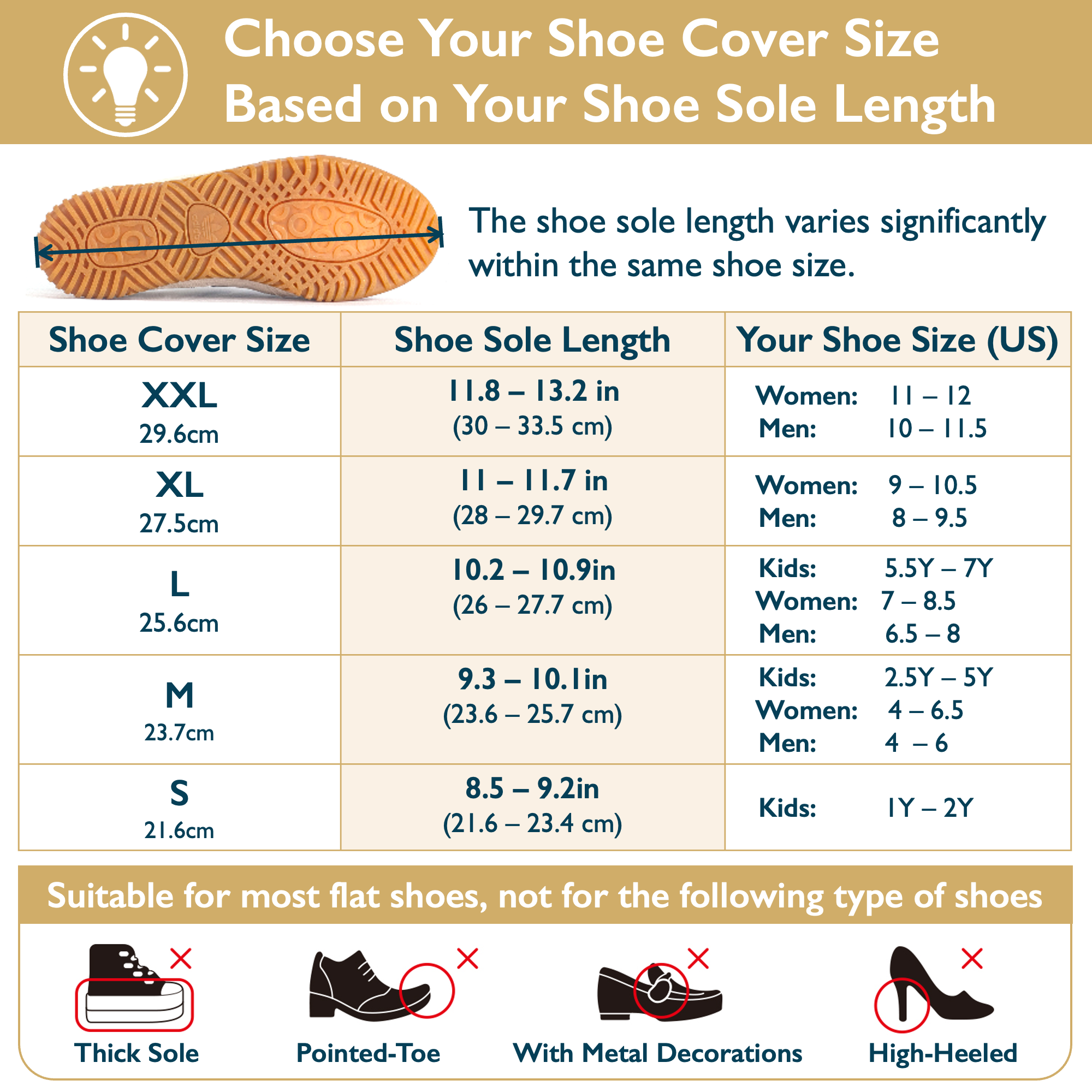 thumbnail image 2 of ComfiTime Cubrezapatos Impermeables, Suela Antideslizante, Cobertura por Encima Del Tobillo, Caucho TPE Duradero, Reutilizables para Hombres, Mujeres y Niños, Uso en Interiores y Exteriores, 2 of 9