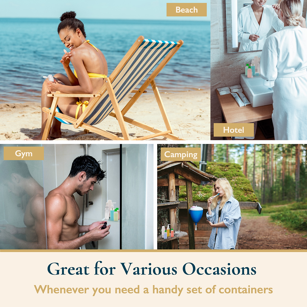 Thumbnail: ComfiTime 11-Piece Travel Bottles