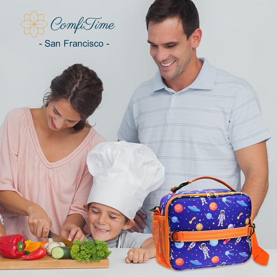 Thumbnail: ComfiTime Lunch Bag for Kids – Insulated Lunch Box for Girls and Boys