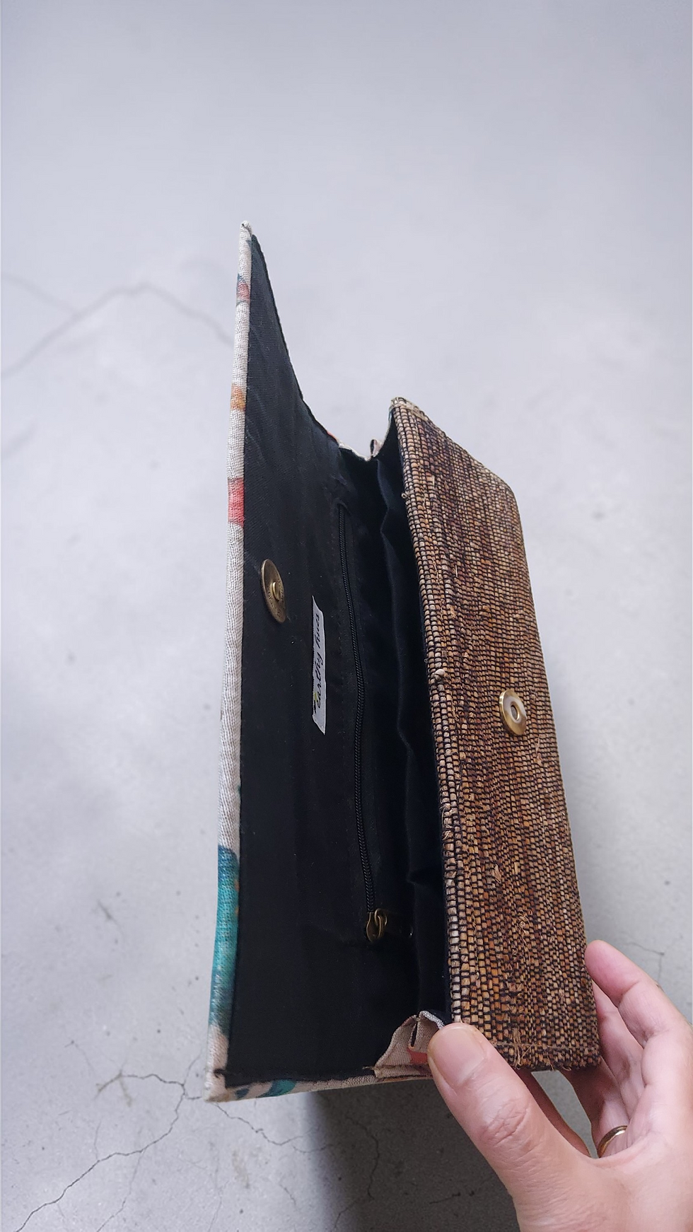 Thumbnail: Clutch - Baby pink Chikankari