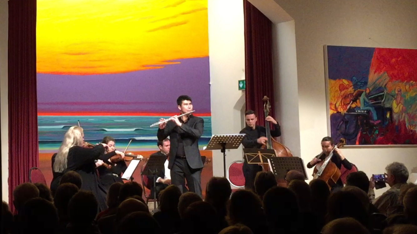 Performance in Juist, Germany