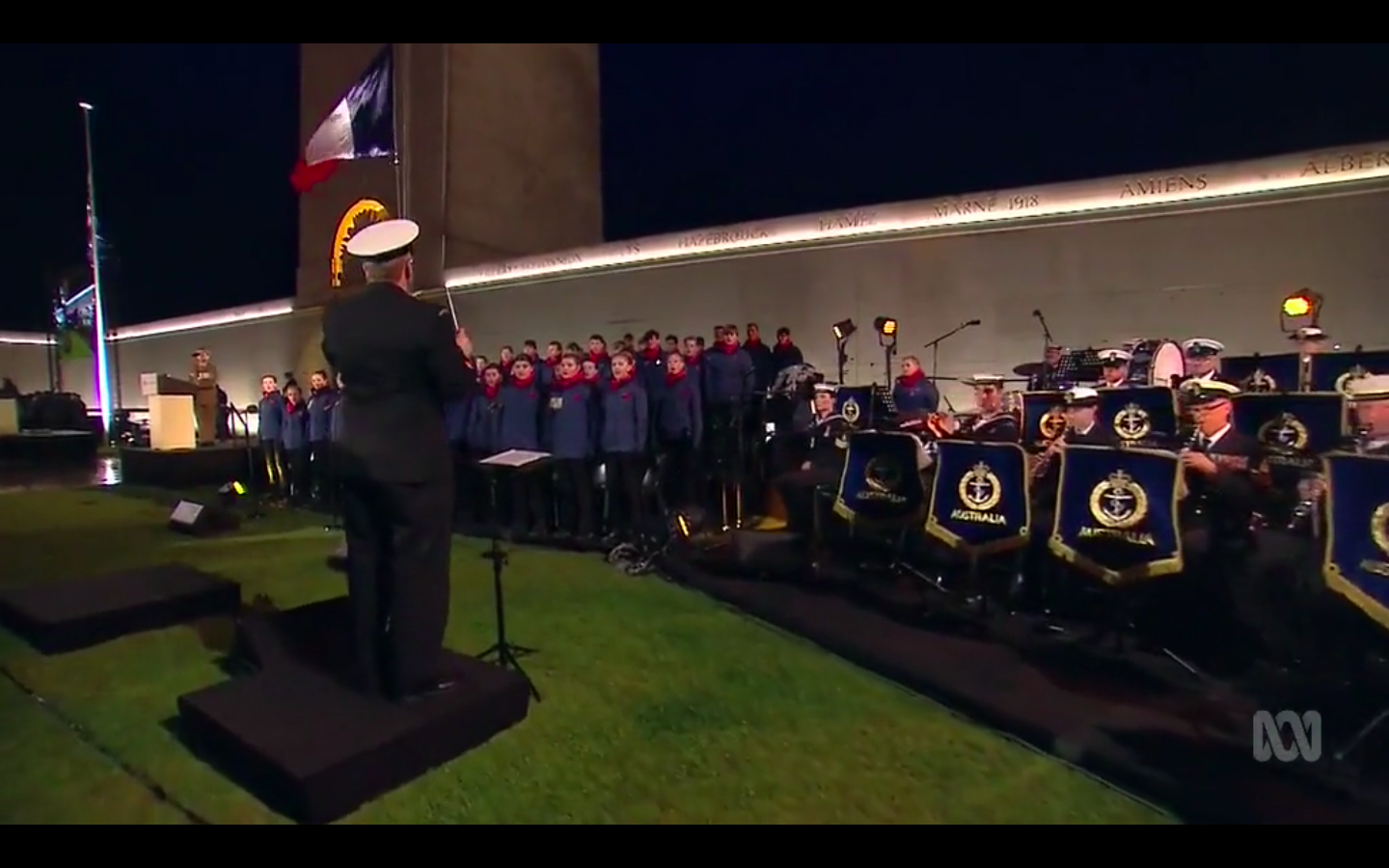 ANZAC Day Dawn Service - France