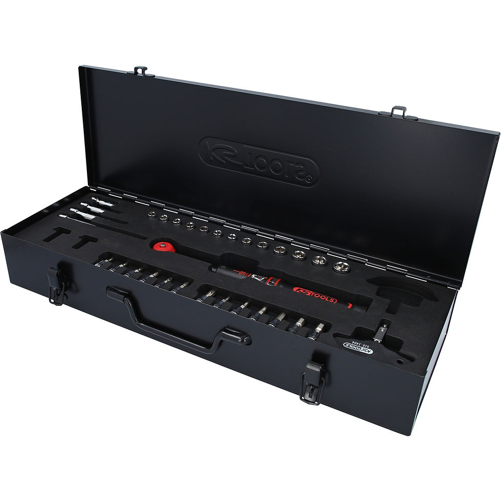 KS Tools Drehmomentwerkzeug-Set im Metallkoffer – präzise Kontrolle für professionelle Verschraubungen