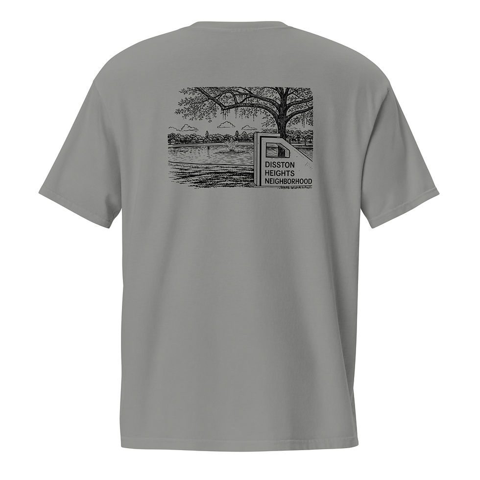 Thumbnail: Disston Heights pocket t-shirt