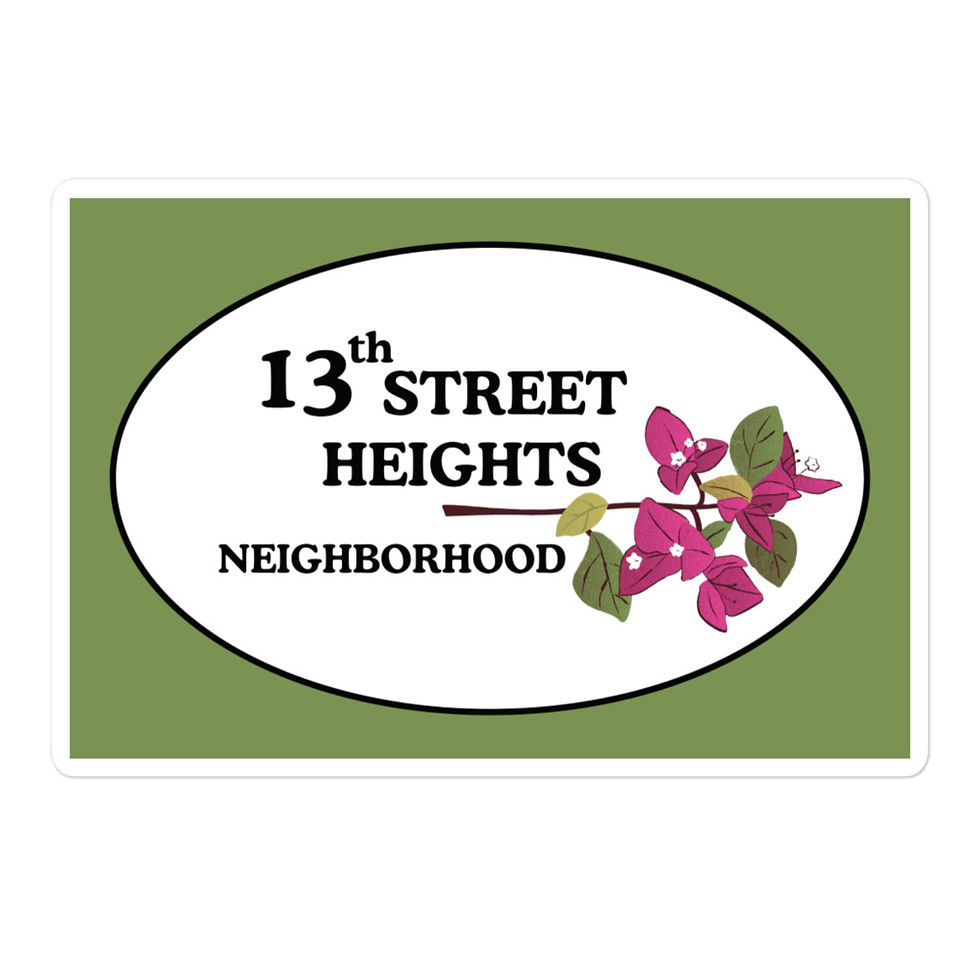 Thumbnail: 13th Street Heights stickers