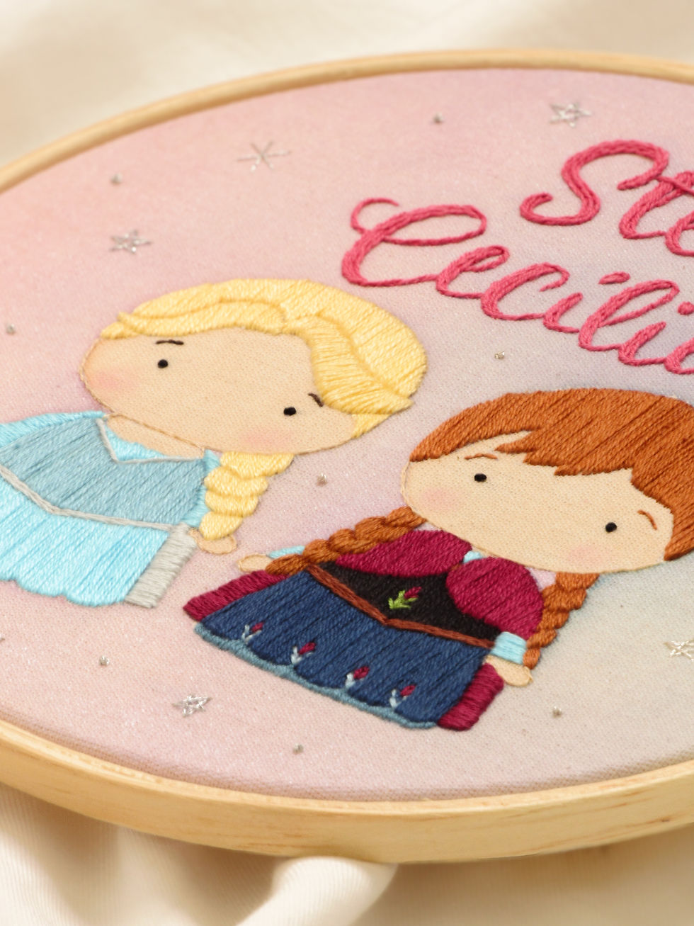 Miniatura: Risco para Bordar - Frozen