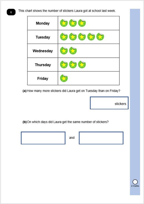 ks1 year 2 sats practise papers editable