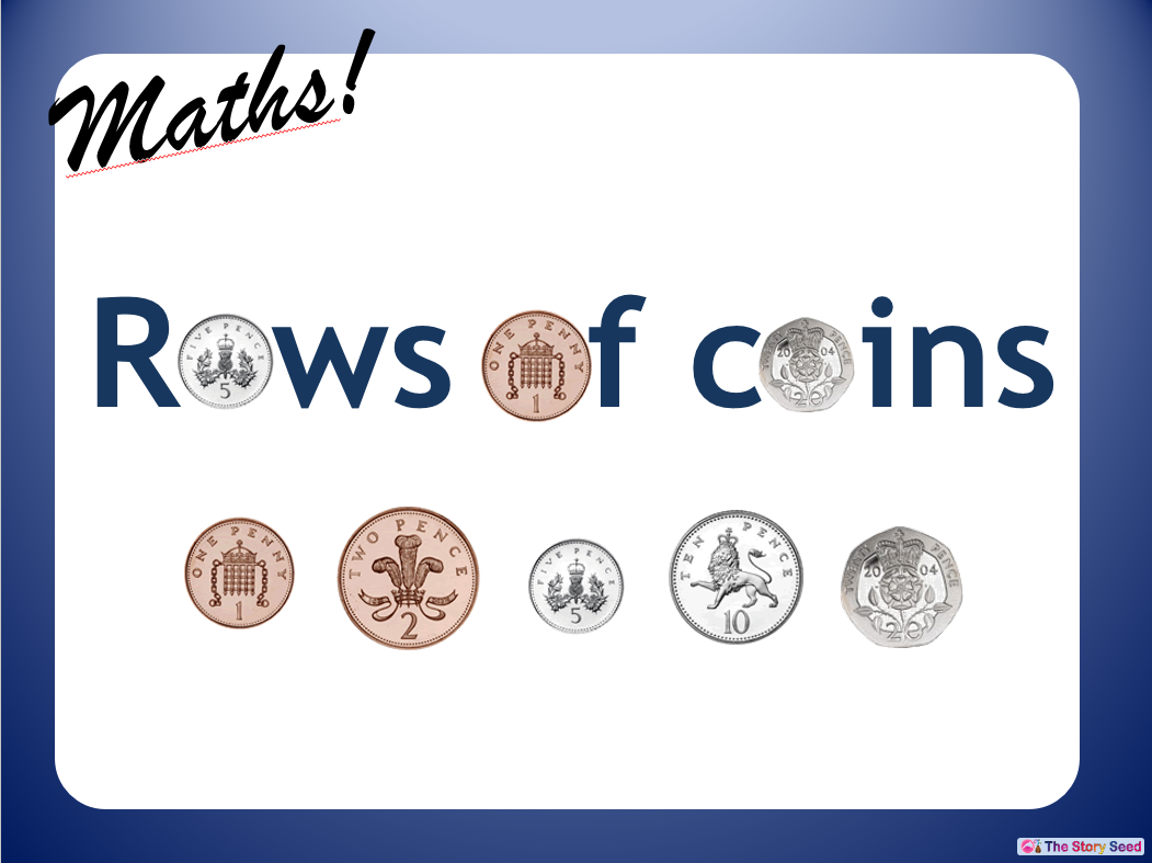 KS2 - Rows of Coins PPT (1 of 2)