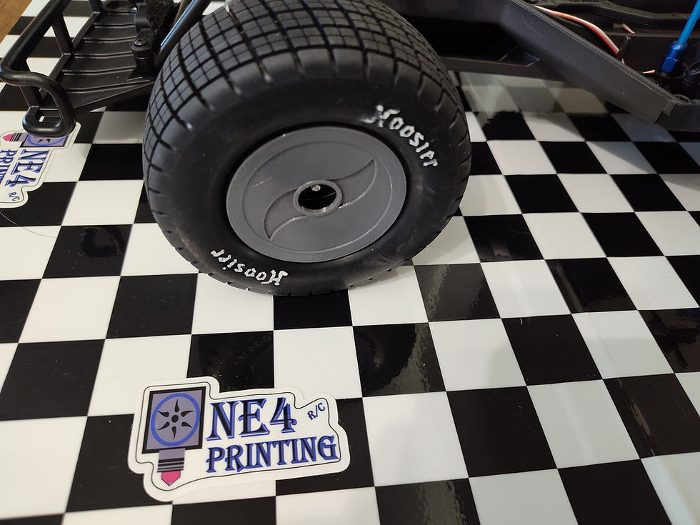 Thumbnail: Snap-in Slash Wheel Plugs-Fits Stock Traxxas 2x2