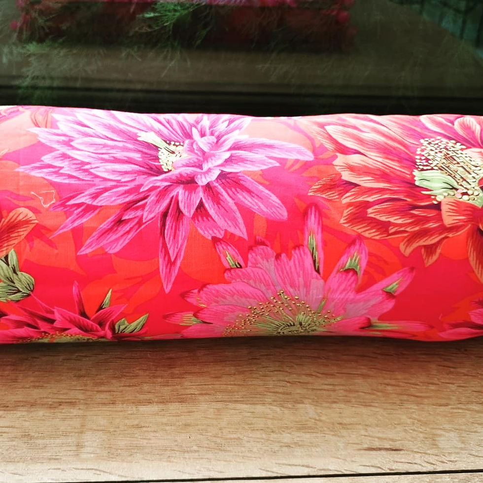 Thumbnail: Cactus 🌵 flower medium yoga bolster 