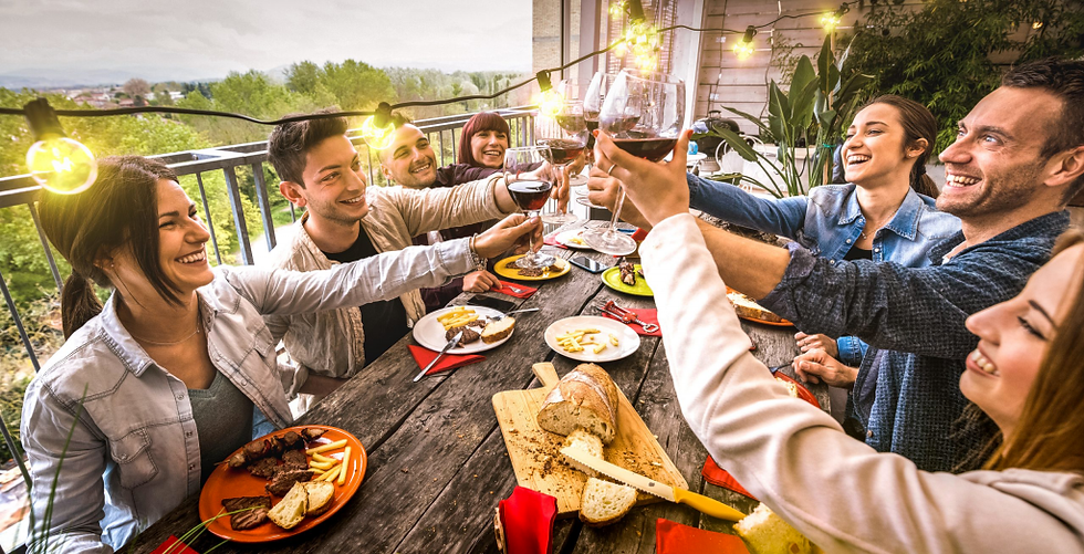 célébration fête de fin d'année
