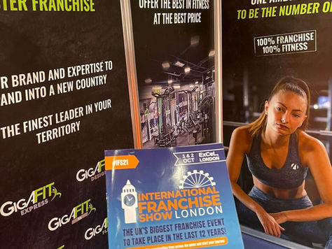 GIGAFIT au salon international de la franchise à LONDRES