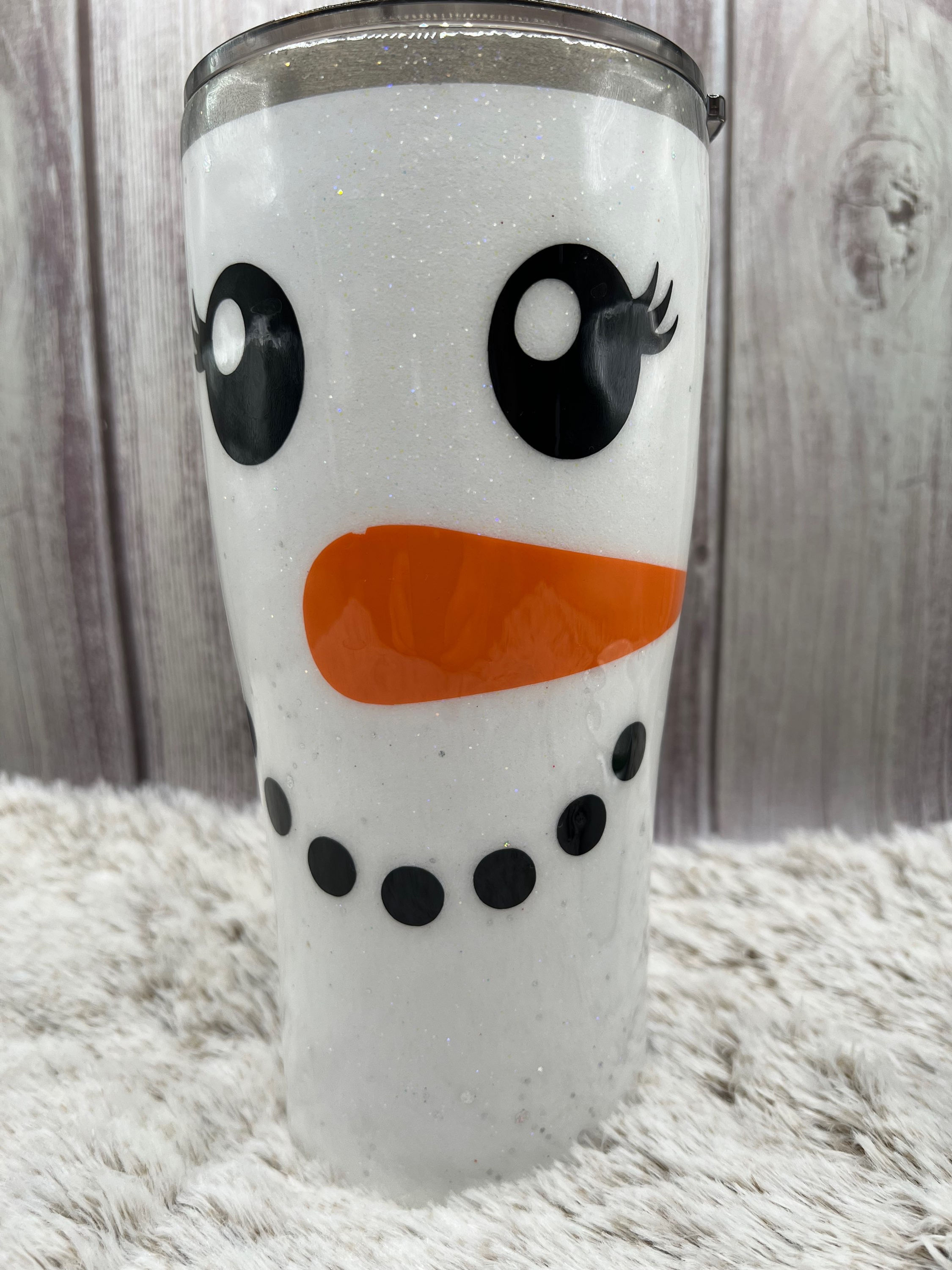 Tumbler-  Frosty Smiles