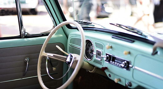 Vintage Car Interior